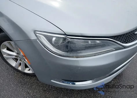 2015 Chrysler 200 Limited z USA, uszkodzony, nr VIN 1C3CCCAB0FN714295